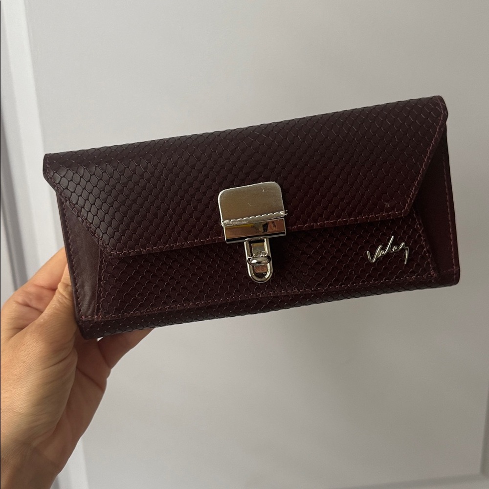 Burgundy Clutch Wallet